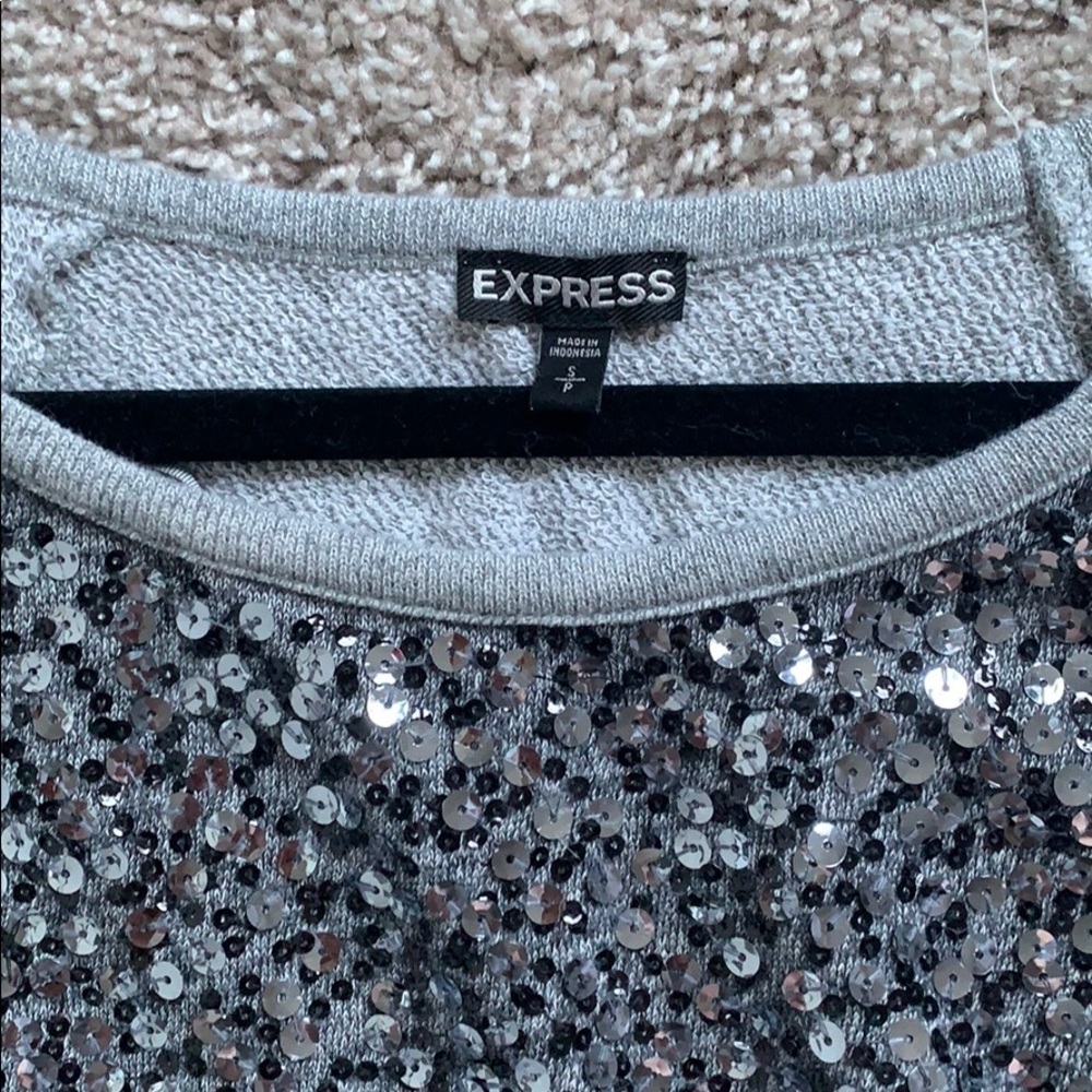 Express sequin sweater - Picture 2 of 3